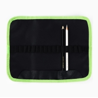 Пенал для кистей и карандашей текстиль, 16 предметов &laquo;Рисунок&raquo;