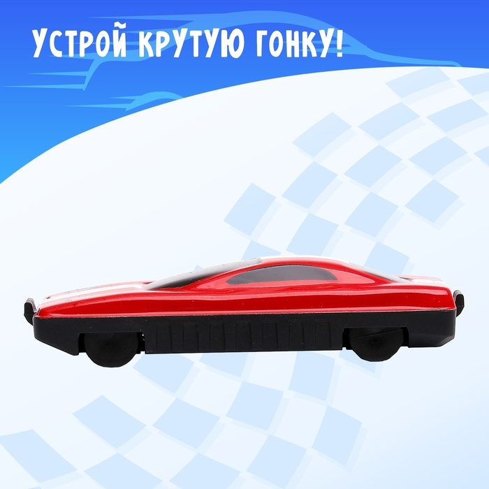 Машина металлическая, набор 10 шт.