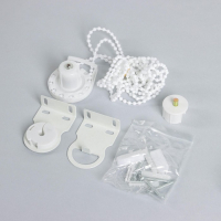 Штора рулонная &laquo;Ветви&raquo;, блэкаут, 120&times;200 см, цвет белый