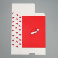 Коробка подарочная новогодняя складная &laquo;С НГ&raquo;, 22 х 30 х 10 см, Новый год