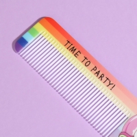 Набор &laquo;Единорог&raquo;, 2 предмета: зеркало, расчёска