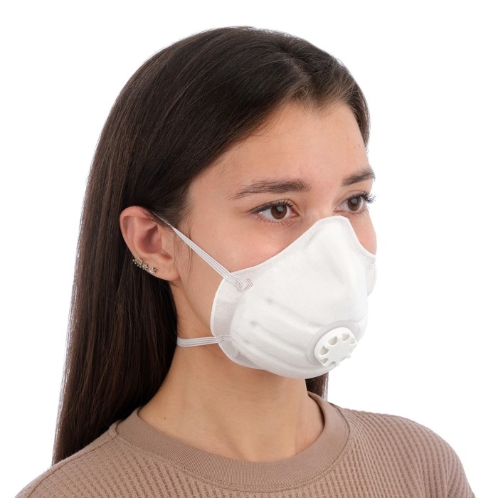 Полумаска фильтрующая формованная с клапаном Полумаска фильтрующая формованная с клапаном "Исток" FFP1