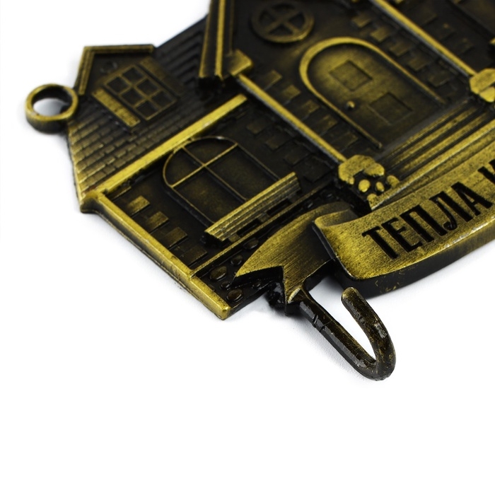 Ключница настенная &laquo;Тепла и уюта&raquo;, дом, 8.7 х 6.7 см