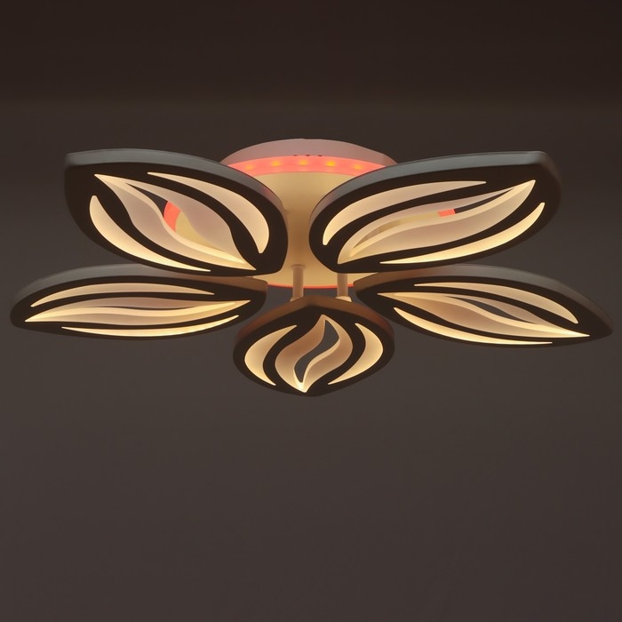 Светильник ГАЛЛОП "Галактика" 423700 LED 90W RGB белый 60,5х60,5х7,5см 4916809