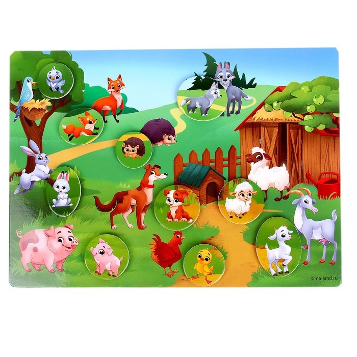 Игрушка на липучках &laquo;&lrm;Мамы и их дети&raquo;&lrm;