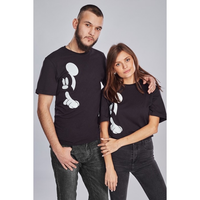 Футболка &laquo;Mickey&raquo; Микки Маус, цвет чёрный