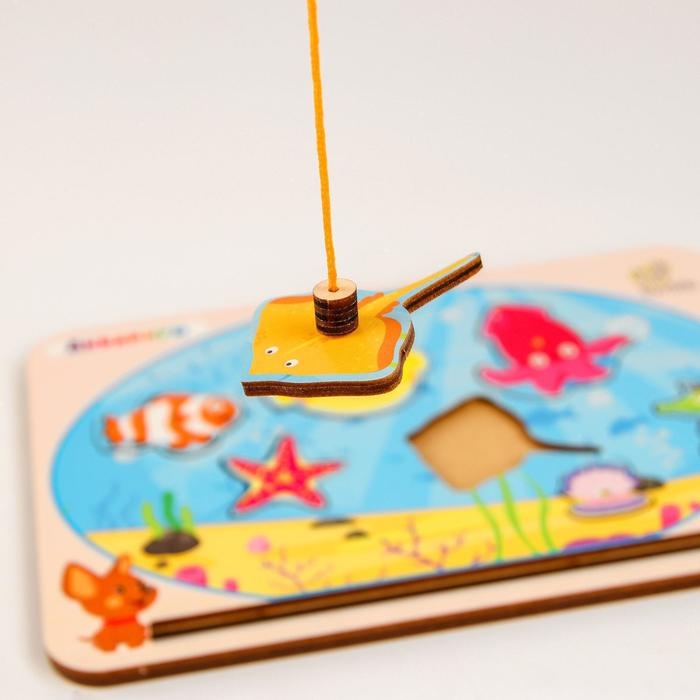 Магнитная рыбалка для детей «Аквариум» Магнитная рыбалка для детей «Аквариум»