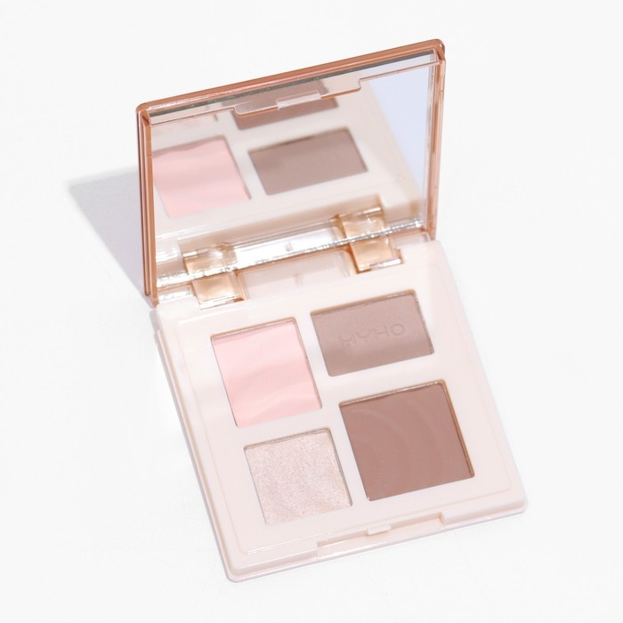 Профессиональная палетка теней MYHO Highlight, 4 цвета
