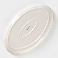 Блюдо фарфоровое Доляна &laquo;Млечный путь&raquo;, 29,5&times;17,5 см, цвет белый в крапинку