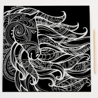 Гравюра. Набор гравюр &laquo;Антистресс&raquo;, 20 х 20 см, 4 шт