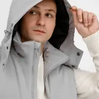 Жилет унисекс Sfera, светло-серый, размер S Жилет унисекс Sfera, светло-серый, размер S