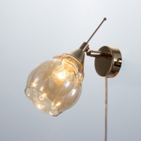 Бра "Авета" Е27 40Вт золото 21х12х18см Бра "Авета" Е27 40Вт золото 21х12х18см