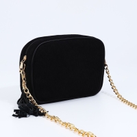 Сумка кросс-боди на молнии, цвет чёрный Сумка кросс-боди на молнии, цвет чёрный