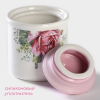 Сахарница Доляна &laquo;Роза&raquo;, 150 мл, d=7 см