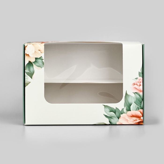 Коробка для эклеров с вкладышами «Самой милой», 15 х 10 х 5 см Коробка для эклеров с вкладышами «Самой милой», 15 х 10 х 5 см