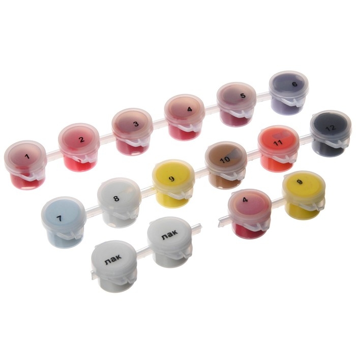 Картина по номерам на подрамнике Картина по номерам на подрамнике "Железный человек" 30х40 см, Мстители