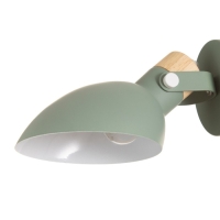 Бра "Адела" Е27 40Вт зеленый 14х23х11 см Бра "Адела" Е27 40Вт зеленый 14х23х11 см