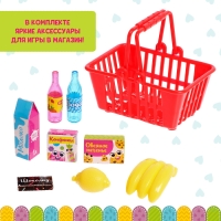 Игровой набор касса &laquo;Магазинчик&raquo;, с аксессуарами, свет, звук, МИКС