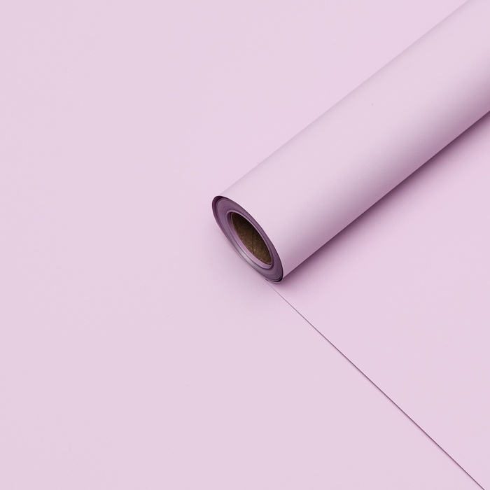 Плёнка матовая 0,5 x 10 м 65 мкм, пастельная серия Плёнка матовая 0,5 x 10 м 65 мкм, пастельная серия