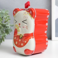 Копилка металл с замочком "Киска в восточном стиле" МИКС 9,5х8х14 см Копилка металл с замочком "Киска в восточном стиле" МИКС 9,5х8х14 см