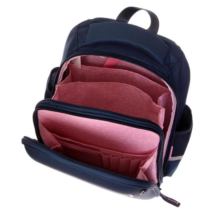 Рюкзак каркасный 38 х 30 х 20 см, Bruno Visconti "Это любовь", для девочек