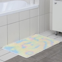 Коврик для ванной Доляна &laquo;Пушистик. Единорог&raquo;, 50&times;80 см