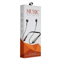 Наушники спортивные M6, беспроводные, вкладыши, ВТ 4.2, микрофон, 200 мАч, чёрные Наушники спортивные M6, беспроводные, вкладыши, ВТ 4.2, микрофон, 200 мАч, чёрные