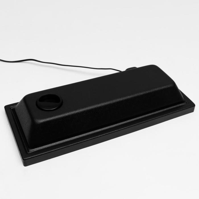 Аквариум Прямоугольный Аквариум Прямоугольный "Атолл" с крышкой, 20 литров, 38 х 19 х 28/33 см, чёрный