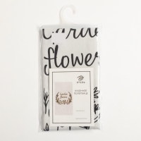 Полотенце "Этель" Garden flowers 40х73 см, 100% хлопок, саржа 190 г/м2
