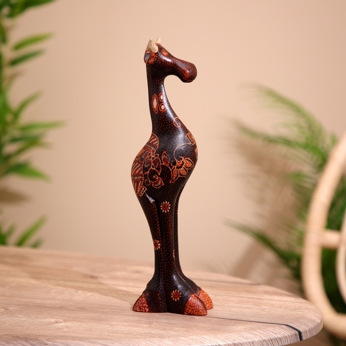 Сувенир Сувенир "Жираф" батик, дерево 30 см