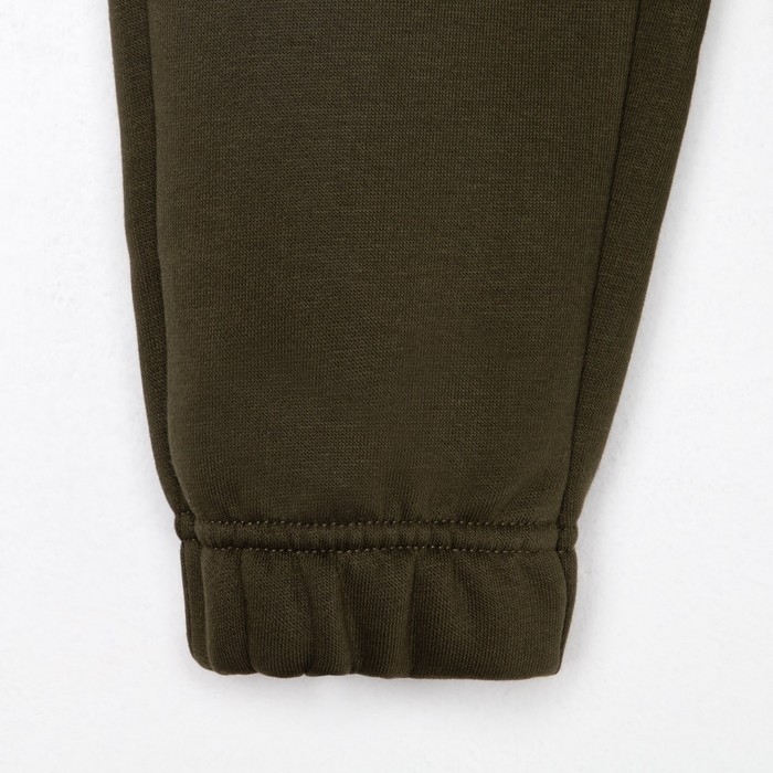 Костюм детский с начёсом (толстовка, брюки) KAFTAN Костюм детский с начёсом (толстовка, брюки) KAFTAN "Basic line" р.34 (122-128), хаки