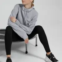 Худи унисекс Begi, серое, размер XXL