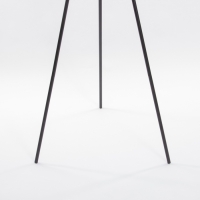 Торшер 42871/1Т E27 40Вт черный-пыльная роза 30х30х133 см