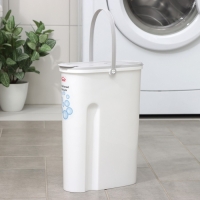 Контейнер для стирального порошка, 5 л, 11&times;24,6&times;32 см, цвет серый