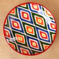 Ляган Риштанская керамика "Атлас", 33 см Ляган Риштанская керамика "Атлас", 33 см