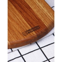 Доска разделочная и для подачи &laquo;Рубикон&raquo;, 30&times;15&times;2 см, дуб