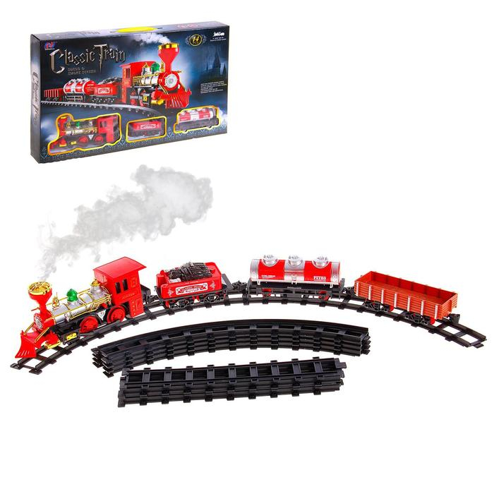 Железная дорога «Классик», звук, протяжённость пути 2,8 м Железная дорога «Классик», звук, протяжённость пути 2,8 м