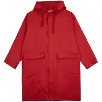 Дождевик детский RainDrop Kids, красный, 10 лет (рост 130-140)