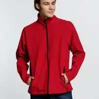 Куртка софтшелл мужская Race Men красная, размер S