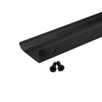 Ручка торцевая CAPPIO RT002BL, L=200 мм, м/о 160 мм, цвет черный Ручка торцевая CAPPIO RT002BL, L=200 мм, м/о 160 мм, цвет черный