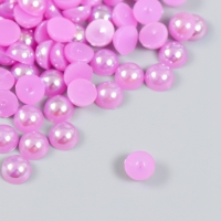 Декор для творчества пластик "Половинки бусин. Сиреневый" 20 гр 0,8х0,8 см Декор для творчества пластик "Половинки бусин. Сиреневый" 20 гр 0,8х0,8 см