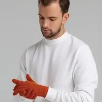 Перчатки Real Talk, темно-оранжевые, размер S/M