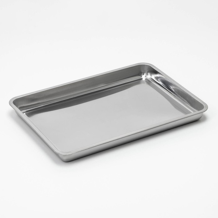 Противень из нержавеющей стали Luxstahl, 55&times;40&times;4,8 см