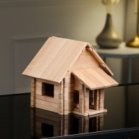 Конструктор деревянный &laquo;Загородный домик&raquo;, 3 в 1, 146 деталей, массив бука