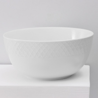 Набор салатников фарфоровых Wilmax &laquo;Юлия Высоцкая&raquo;, 7 предметов: салатник большой d=20 см, салатники малые d=12 см, цвет белый