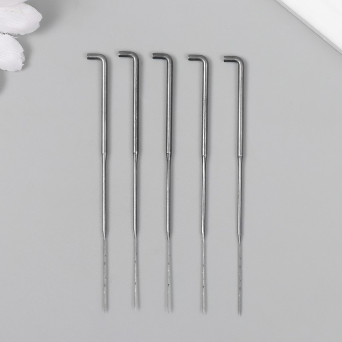 Набор игл для валяния тонкие (упаковка 5 шт.) №50