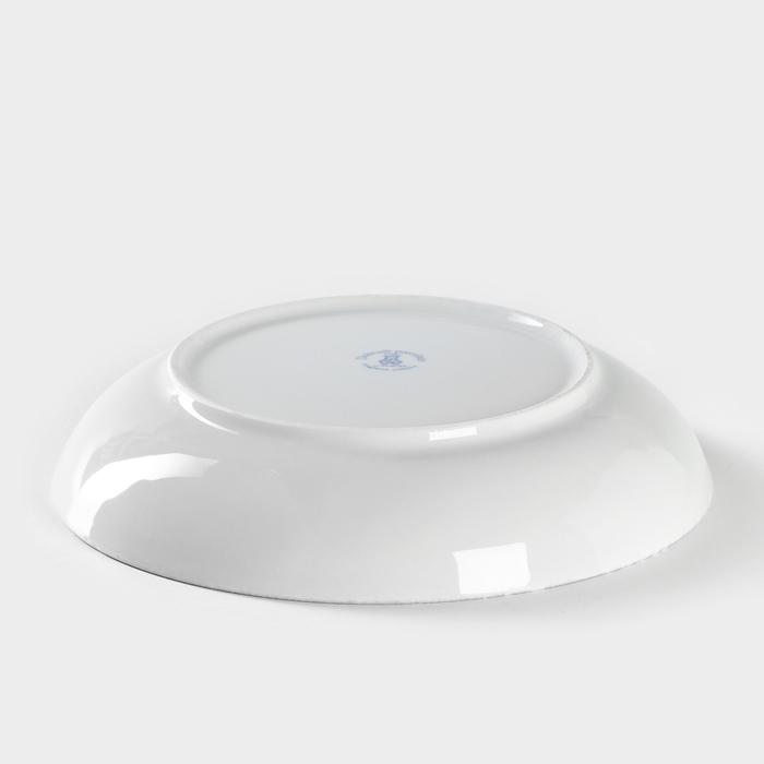 Тарелка фарфоровая &laquo;Зимний лес&raquo;, 700 мл, d=20,5 см