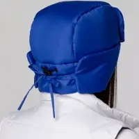 Шапка-ушанка Shelter, ярко-синяя