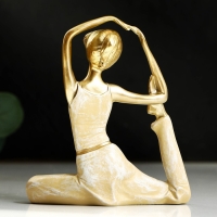 Статуэтка полистоун &laquo;Йогиня&raquo; 12,5*4*14 см