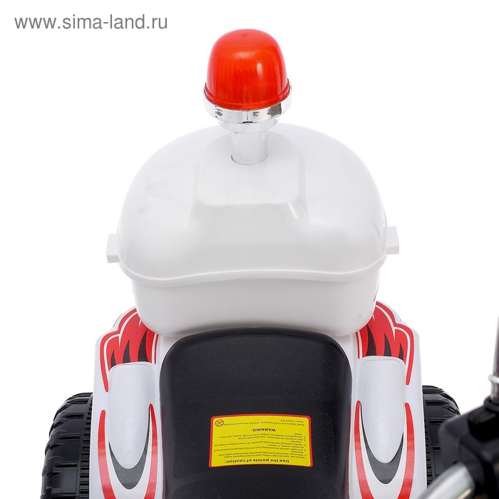 Детский электромобиль &laquo;Чоппер&raquo;, цвет белый